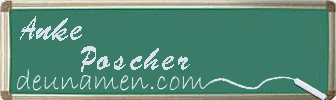 Anke Poscher Visitenkarte